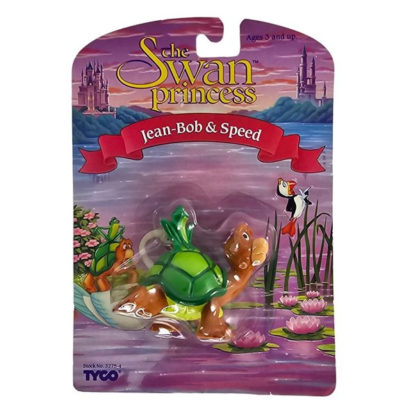 Vintage Tyco The Swan Princess Jean-Bob Speed Miniature Figure Cake Topper 1994 - Picture 1 of 9